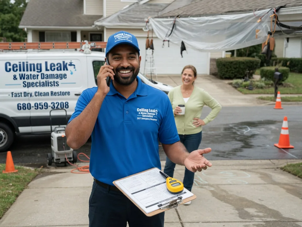 Ceiling Leak Cleanup Gig Harbor, WA FAQs